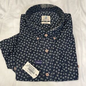 NWT Johnnie-O Hangin’ Out Short Sleeve Casual Shirt